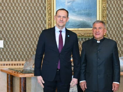 Рустам Минниханов встретился с руководителем Росреестра Олегом Скуфинским