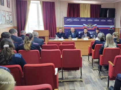  Глава Спасского муниципального района Фаргат Мухаметов принял участие в подведении итогов оперативно-служебной деятельности ОМВД России по Спасскому