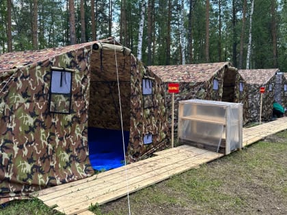 1 июля под Бугульмой заработает палаточный лагерь военно-патриотической направленности