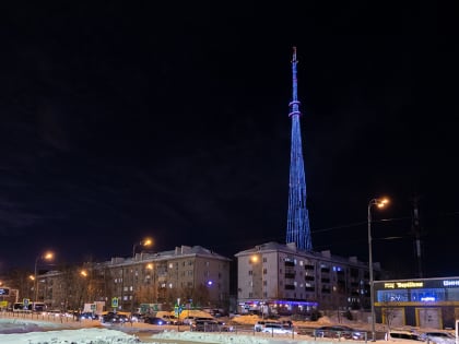 В старый Новый год на казанской телебашне включат праздничную подсветку