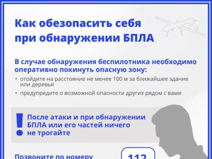 Правила поведения при атаке БПЛА