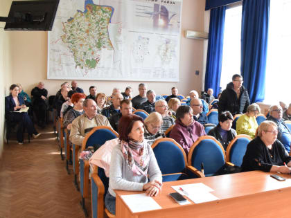 Совещание с председателями садоводческих некоммерческих товариществ