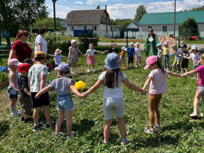 В Верхнеуслонском детсаду «Солнышко» прошел Сабантуй