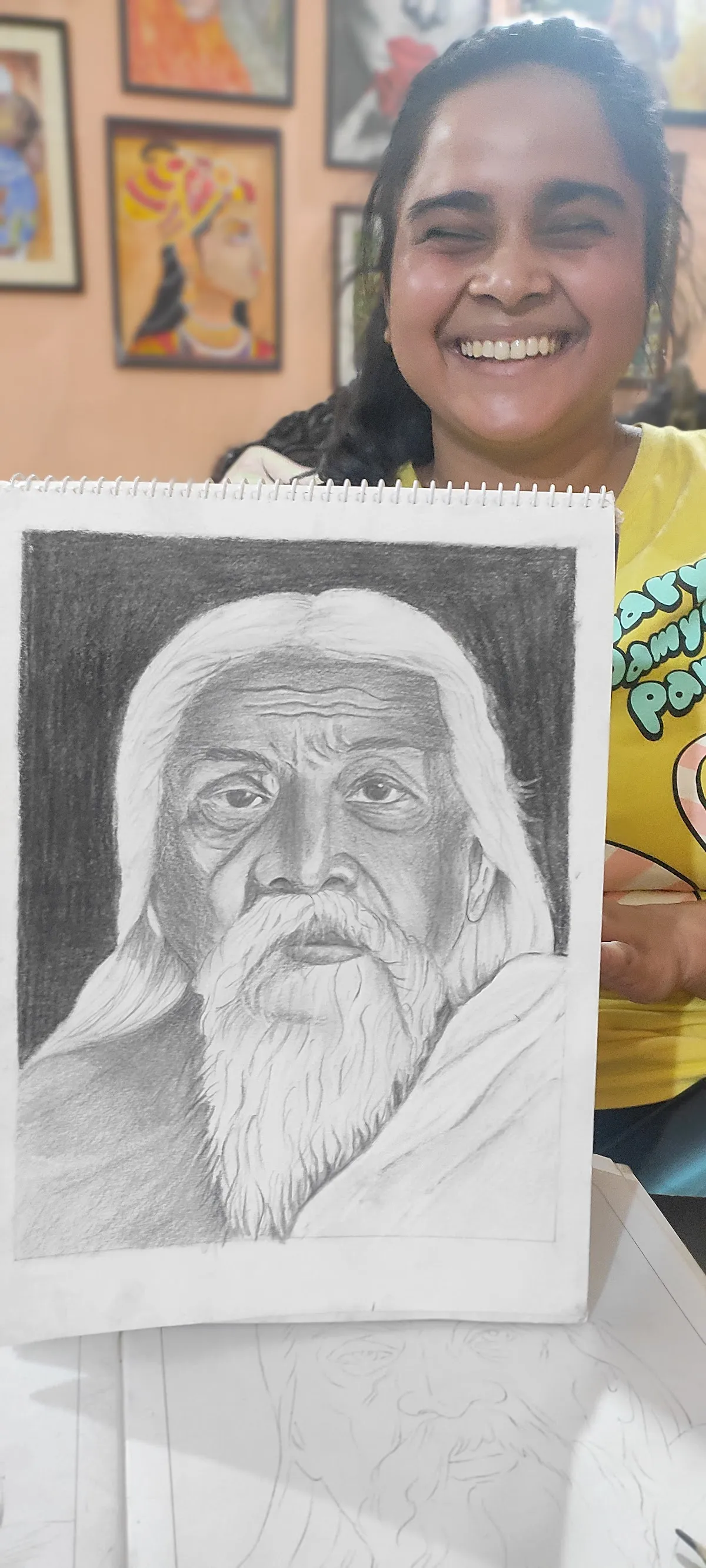 ruchi drawing CLASS photo 6