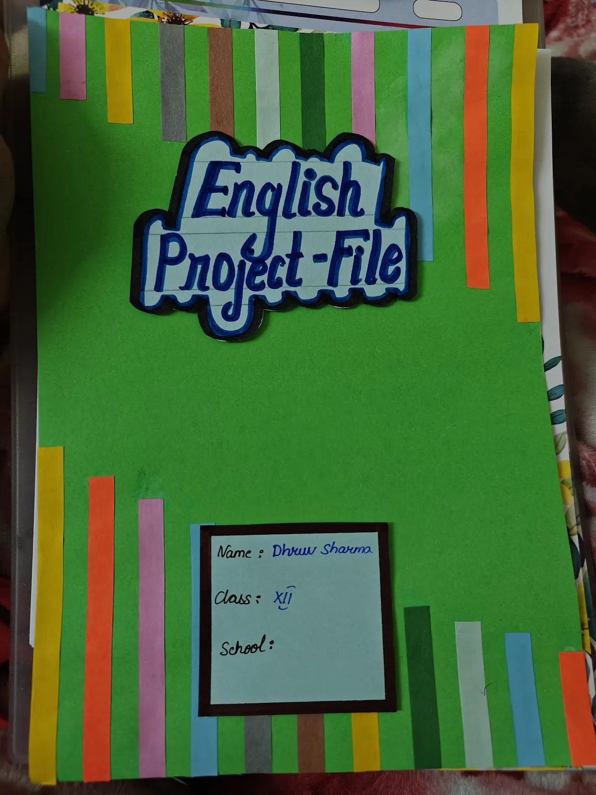 Files and project work photo 2