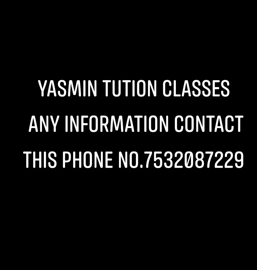 Yasmin Tuition Classes UKG To 10th photo 2