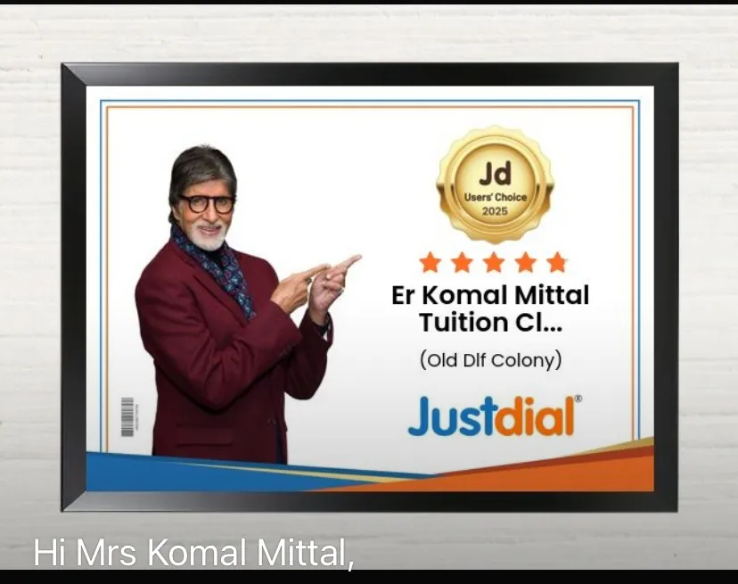 Er. Komal Mittal Maths Science Tuition Classes photo 5