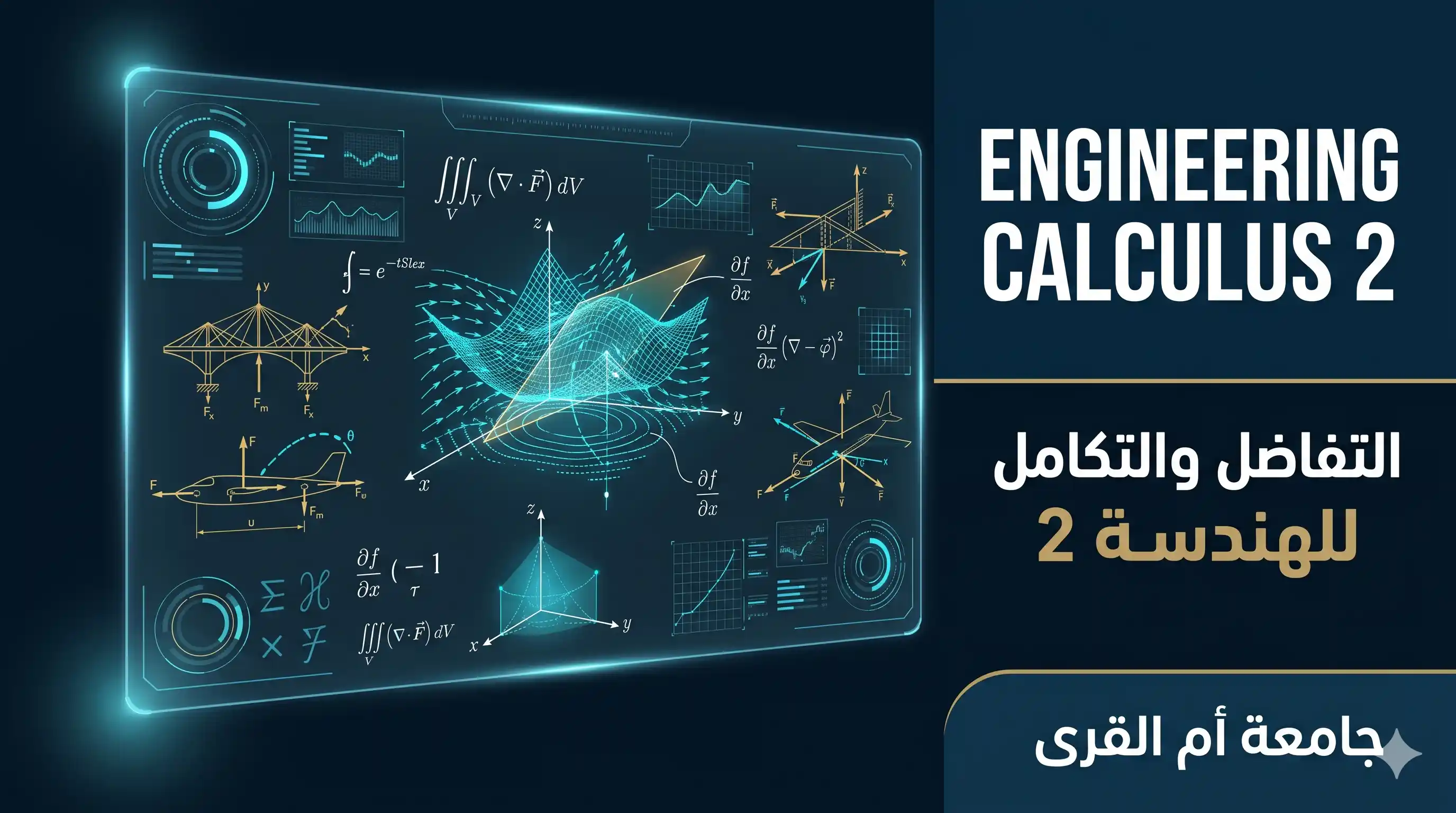 التفاضل والتكامل للهندسة 2