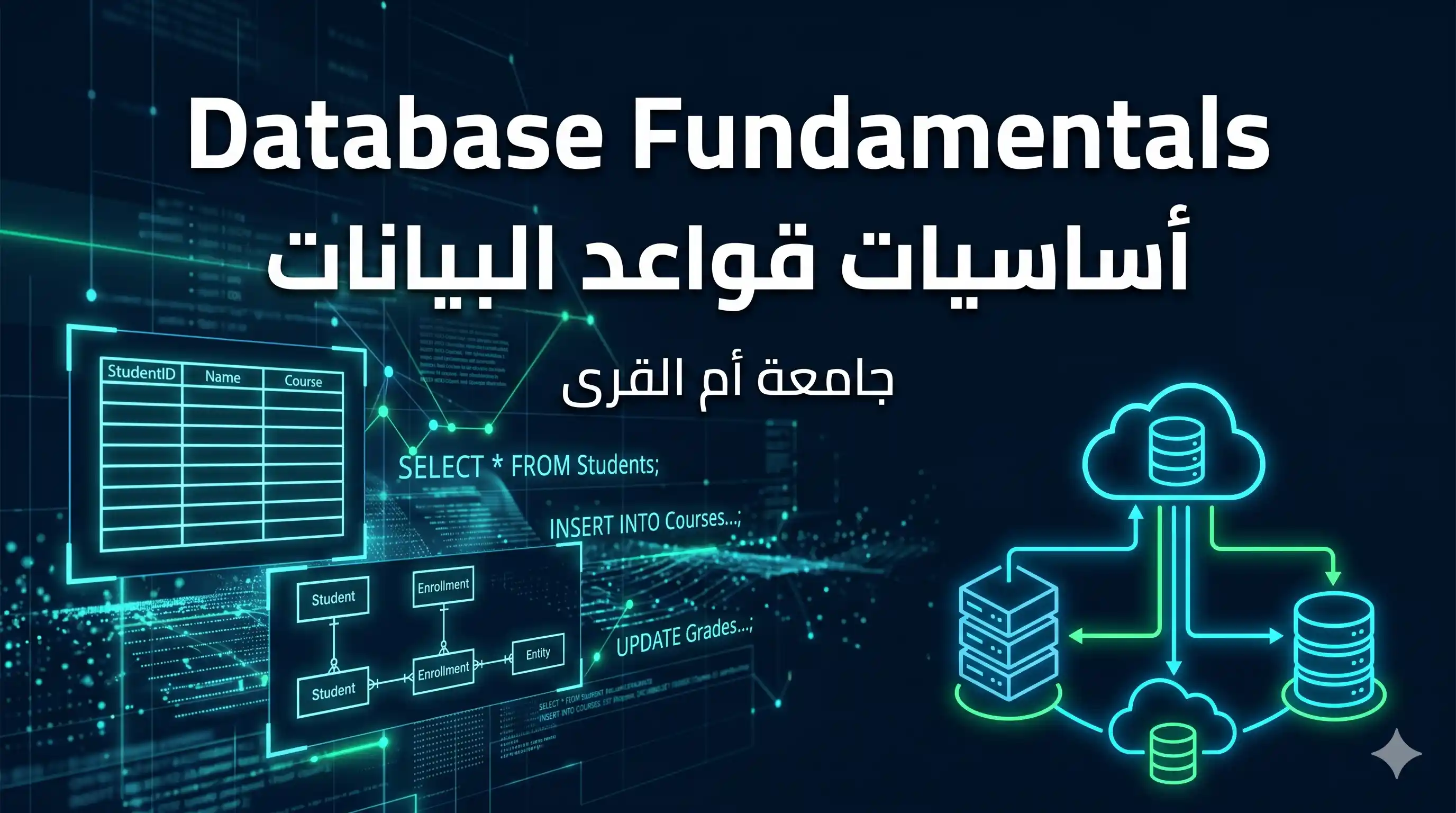 أساسيات قواعد البيانات