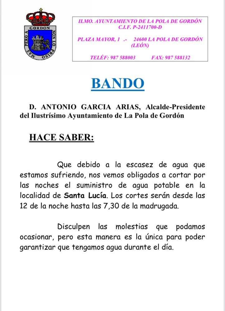 Ayuntamiento de La Pola de Gordón