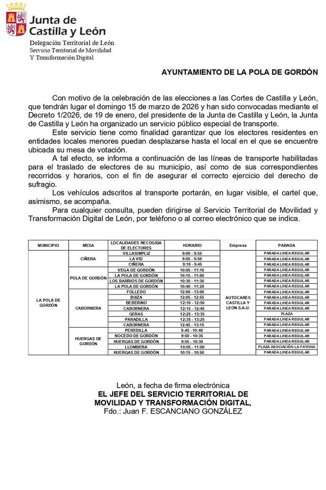 Ayuntamiento de La Pola de Gordón