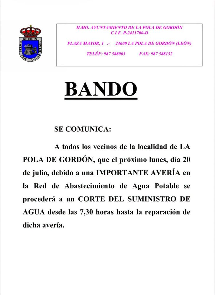 Ayuntamiento de La Pola de Gordón