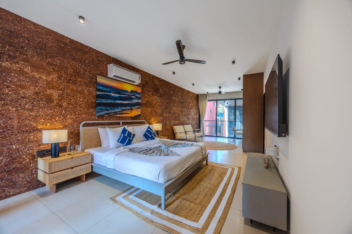 Serenica | 4-BHK Villa with Private Pool, Bar Lounge, Terrace Views, Lift & Peaceful Pilerne Location | Pet-friendly preview 4