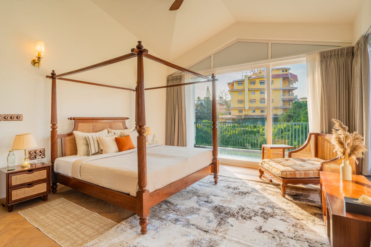 Casa Mandala | 4-BHK villa with Private pool and Garden area | 5 min away from Candolim beach preview 4
