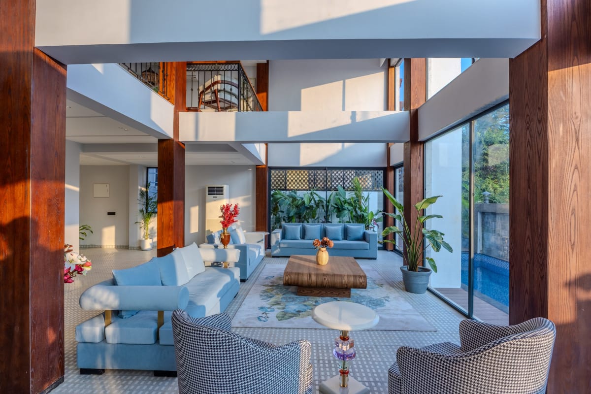 Valley View | 5-BHK Villa With Private Pool, Sit-out Areas, TT Table, Pool Table, Bar & Scenic Views
