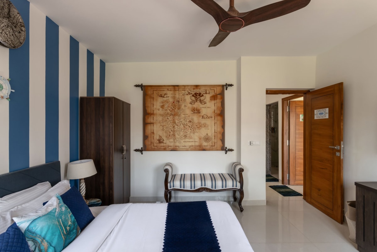 Cavalo Marinho | 3-BHK Boho Retreat with Private Pool & Club House
