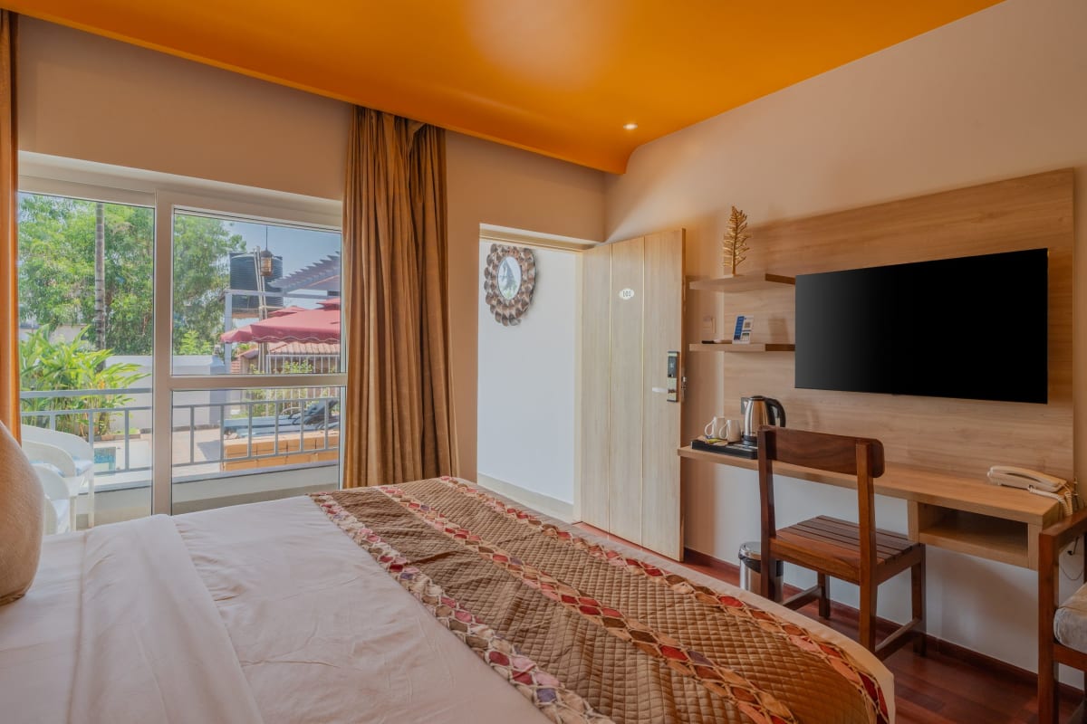 Gracias Seaora | Pet-friendly Retreat With Bathtub, Common Pool, & Restro, Close to Ashwem Beach preview 4