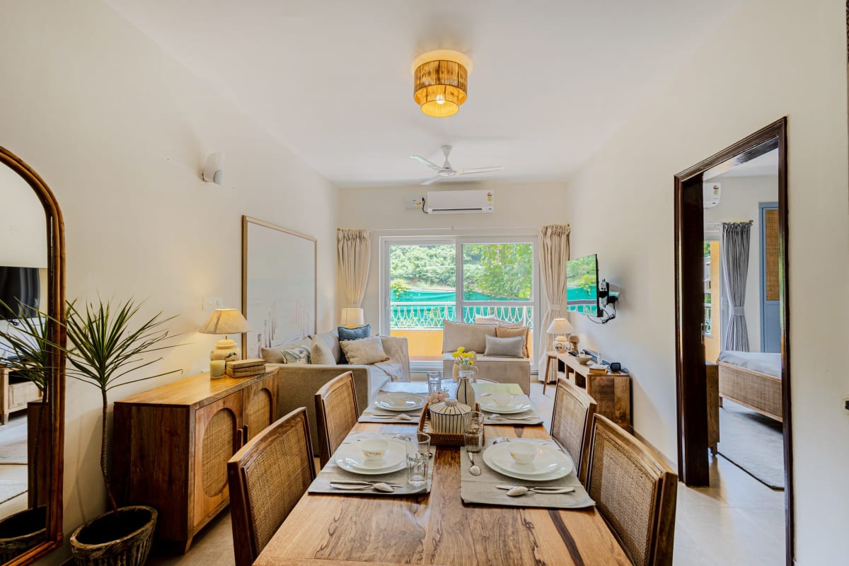 Veera Marina | Elegant 1-BHK Apt With Common Pools, Gym & Lift preview 3