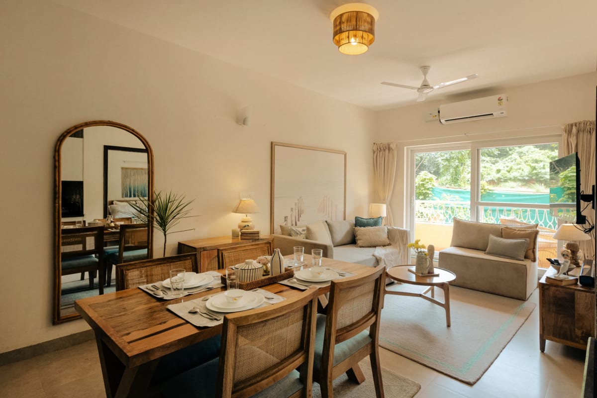 Veera Marina | Elegant 1-BHK Apt With Common Pools, Gym & Lift preview 4