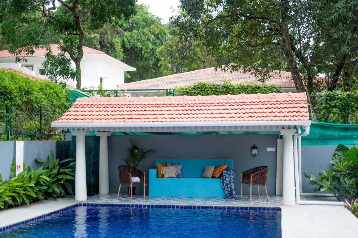 BluDoor | Exquisite Pet-friendly 5-BHK Villa With Private Pool, Lift & Entertainment Lounge Near Vagator Beach