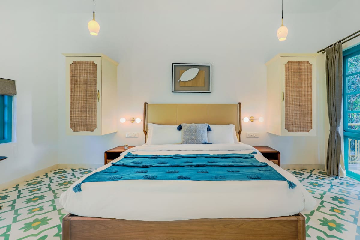 Casa Lotus | 3-BHK Villa with Private Pool, Cosy Nook, Balconies; in a Gated Complex
