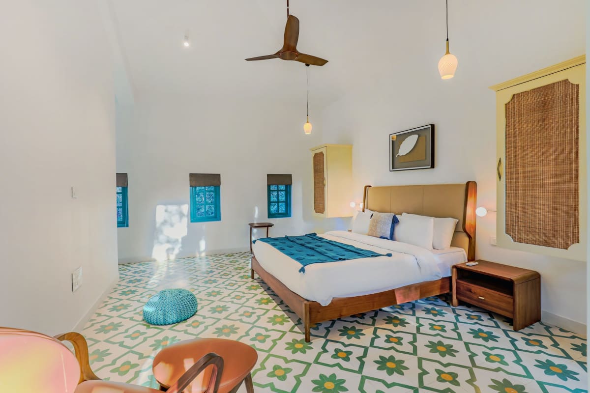 Casa Lotus | 3-BHK Villa with Private Pool, Cosy Nook, Balconies; in a Gated Complex preview 4