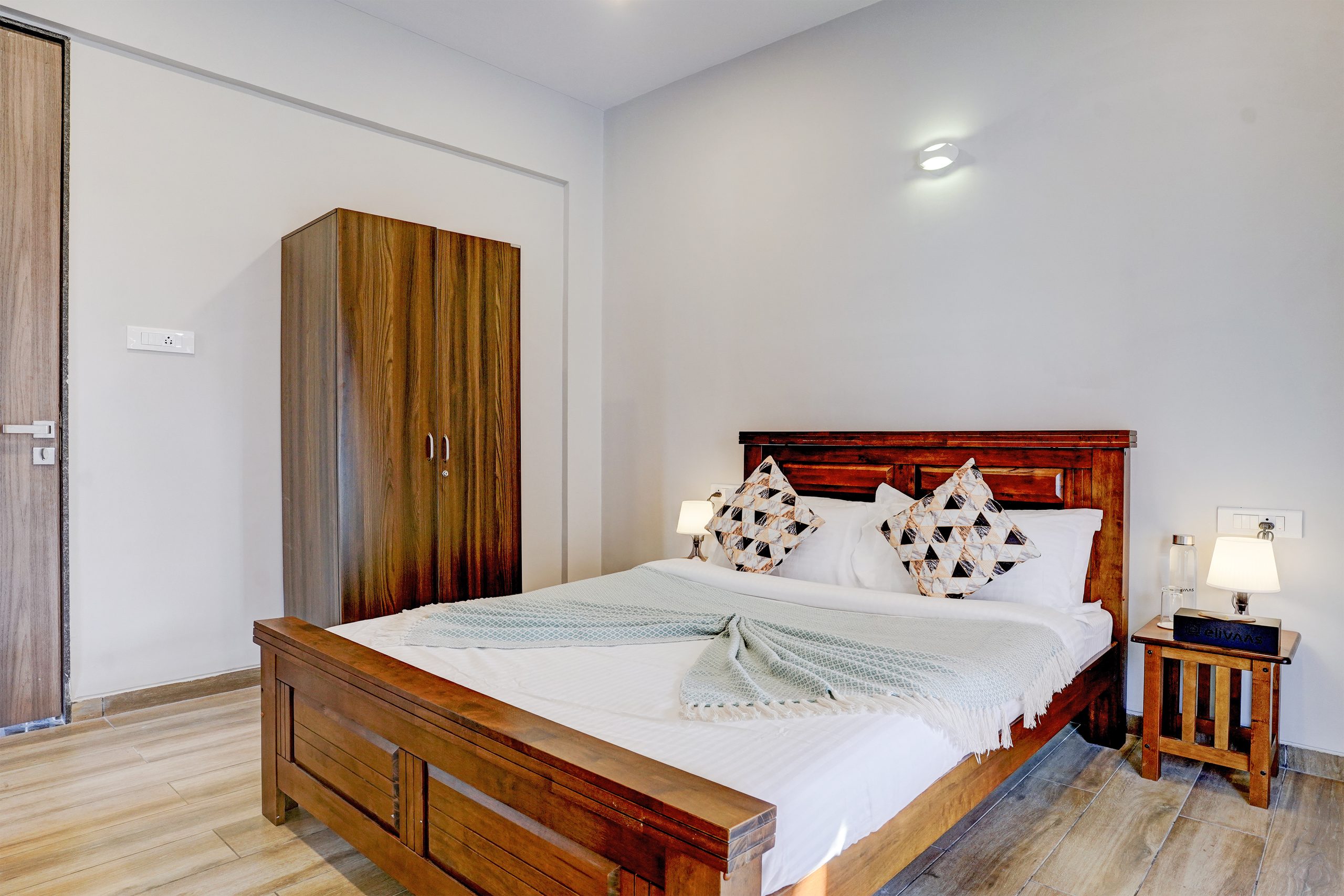 Spacious living area in Lonavala family villa
