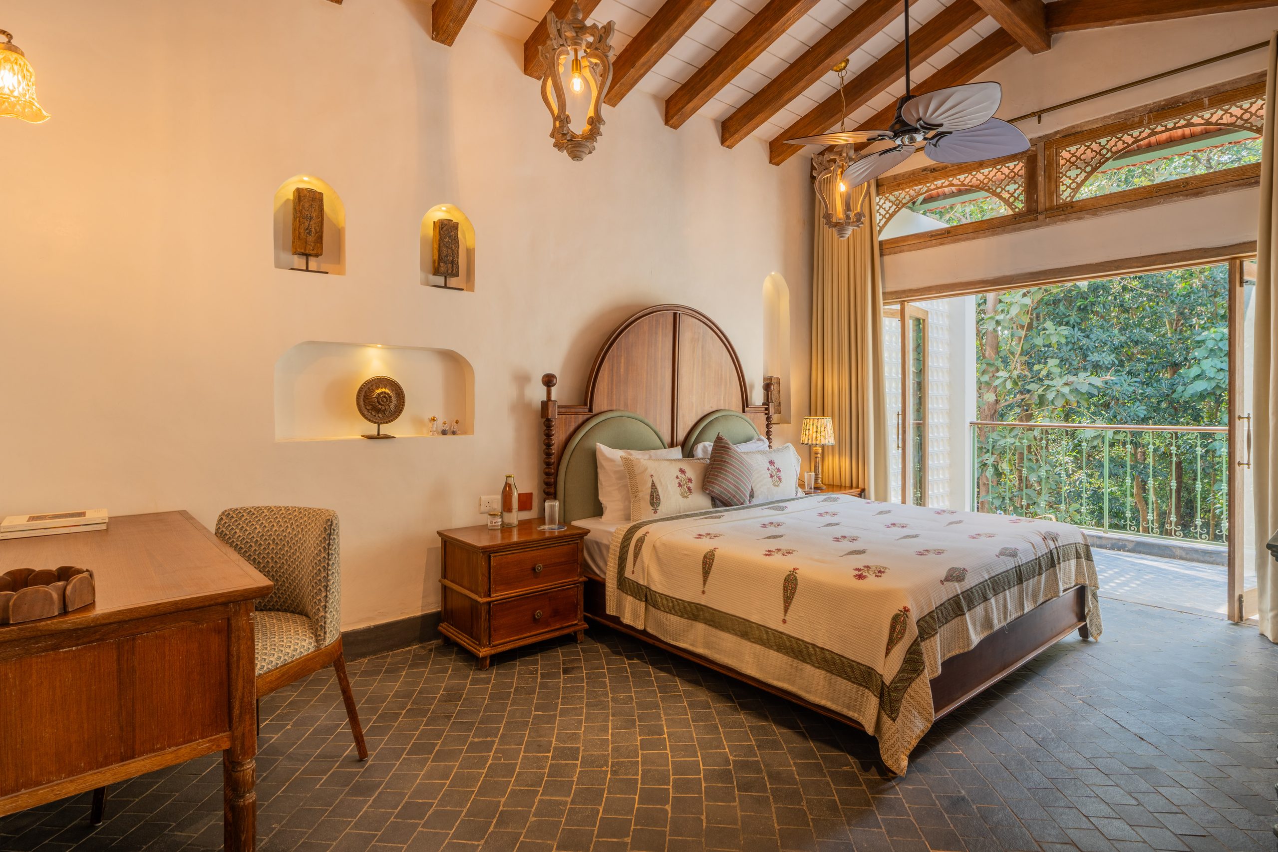 Amayah Tattva private pool villa North Goa view