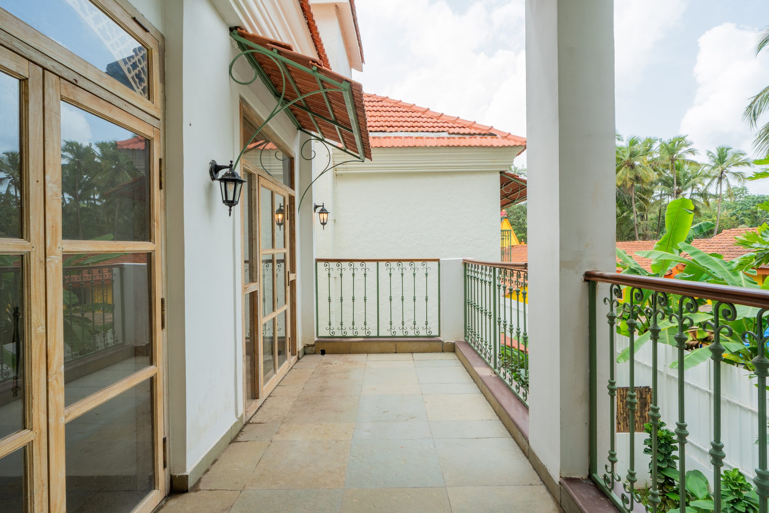 Common pool at Amayah Vayu luxury villa Goa