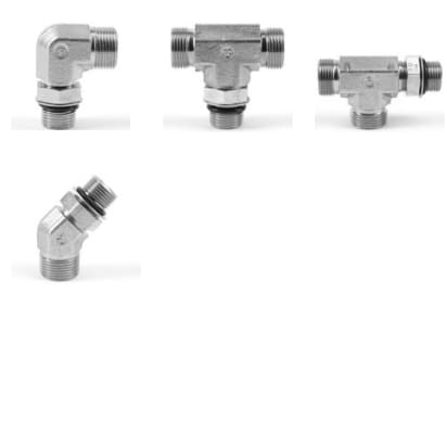 einstellbar mit Kontermutter