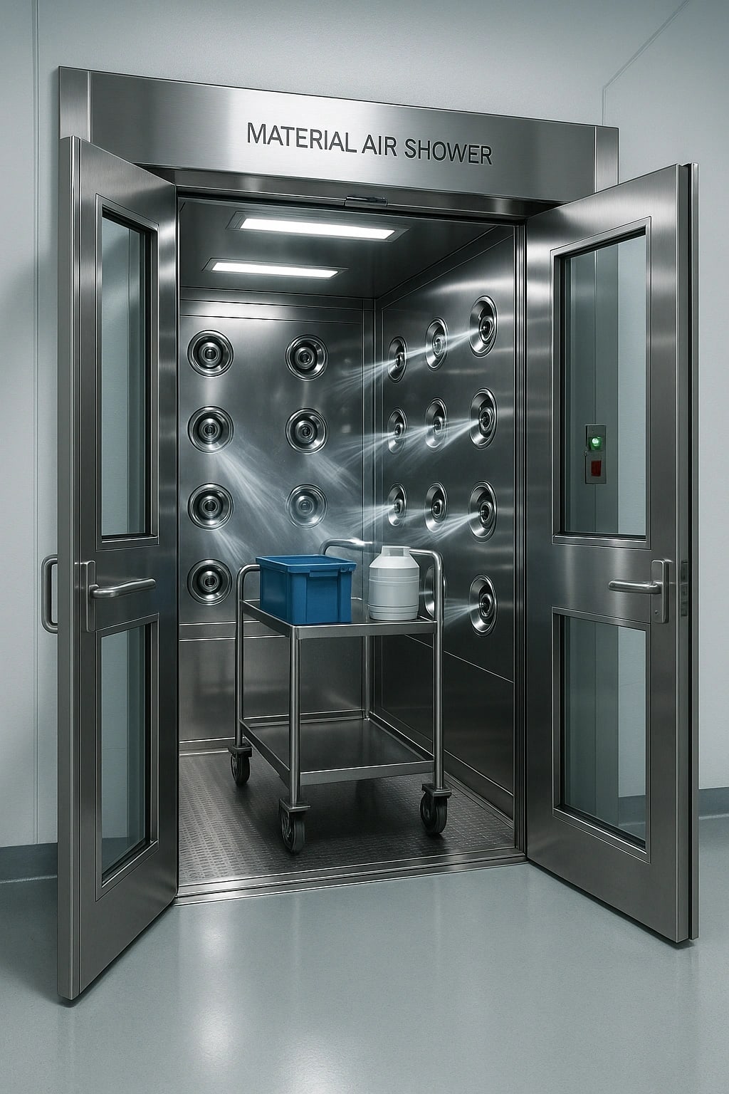 Material Air Shower manufacturer India | VayuClean Technologies