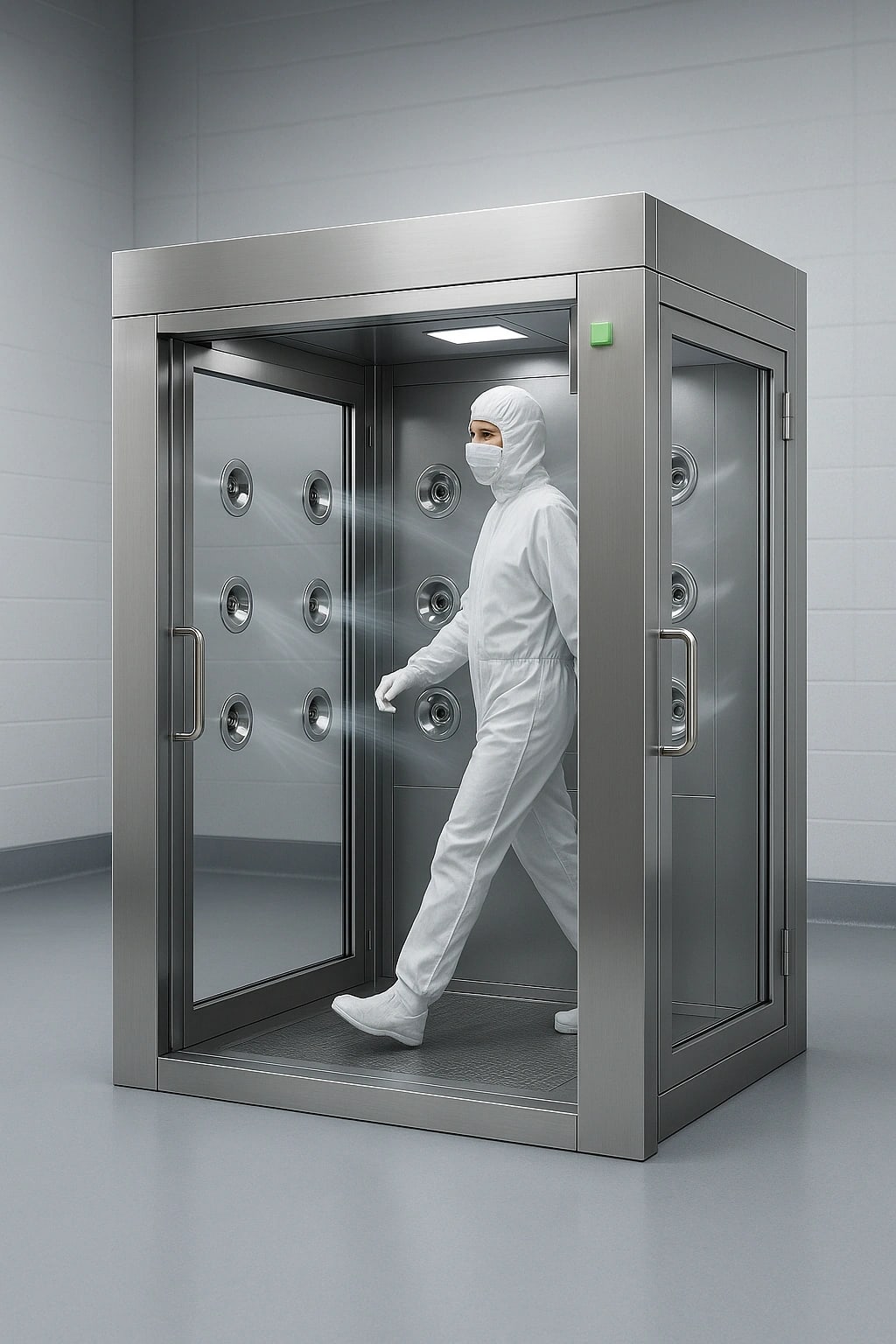 L-Type Air Shower manufacturer India | VayuClean Technologies