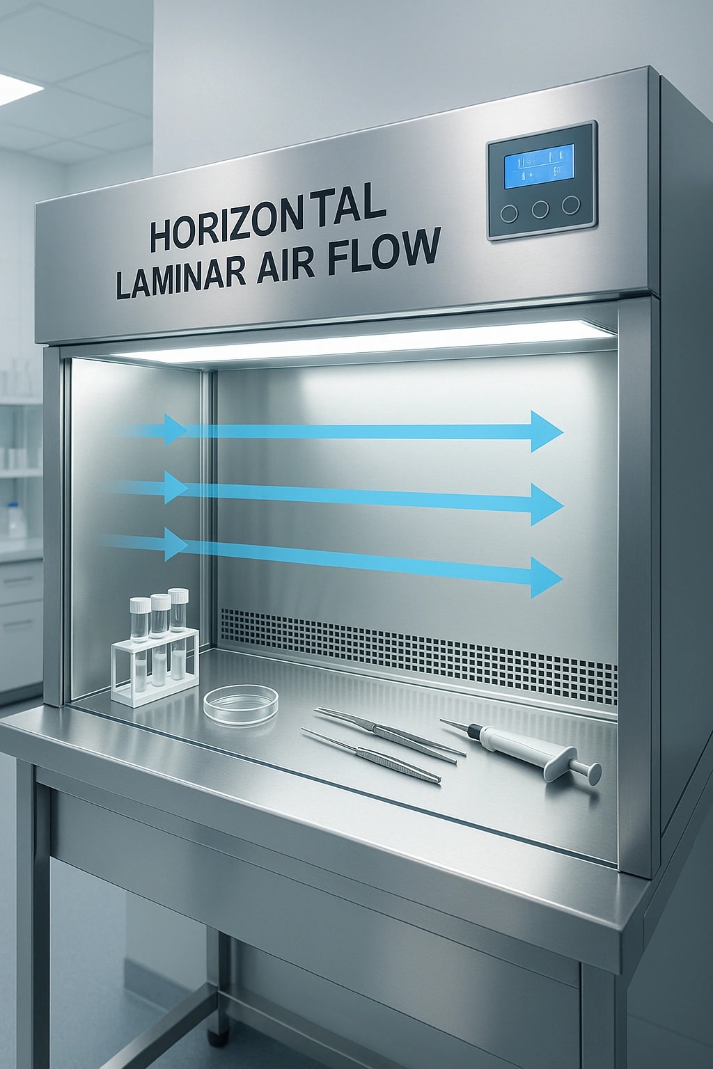 Horizontal Laminar Air Flow (HLAF) manufacturer India | VayuClean Technologies