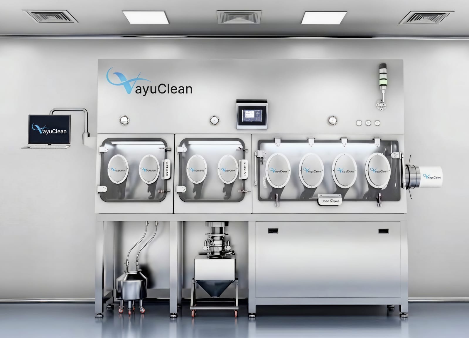 Sampling & Dispensing Isolator manufacturer India | VayuClean Technologies