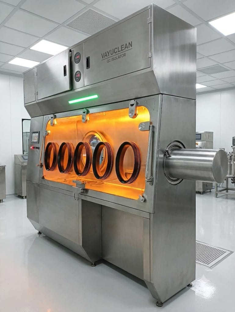 QC Isolator manufacturer India | VayuClean Technologies