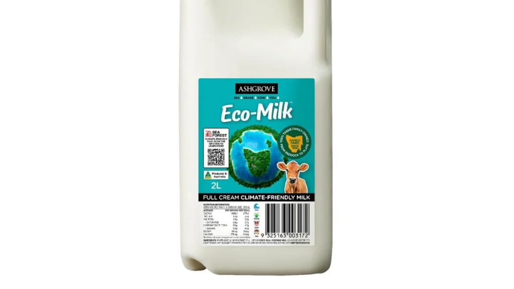 World-first low-emission milk