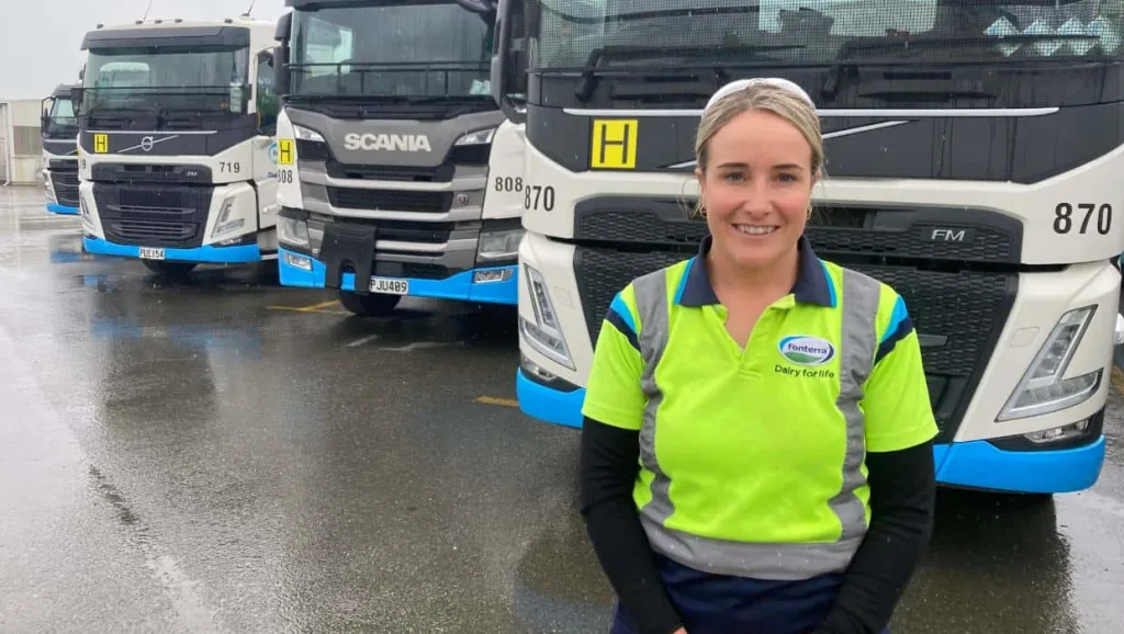 The female truckies driving stereotypes away