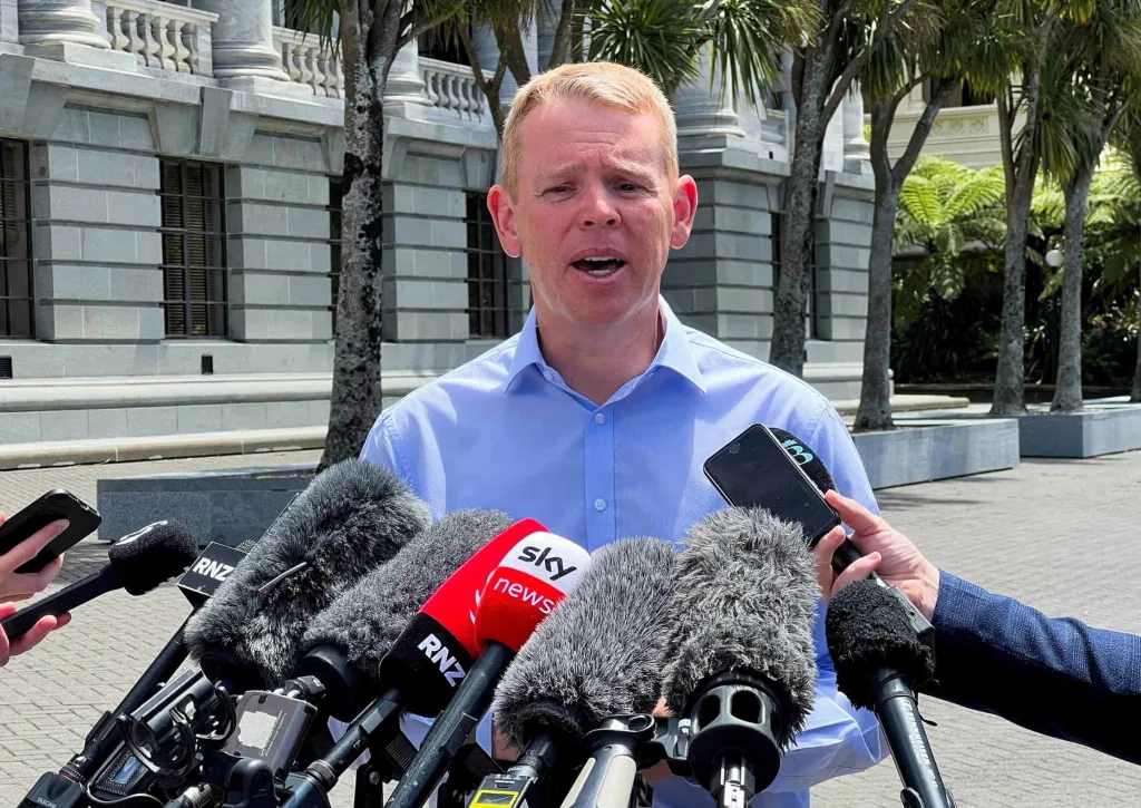 New Zealand Prime Minister Chris Hipkins has begun a six-day visit to China, seeking to drum up demand for a wider array of goods and services. | REUTERS