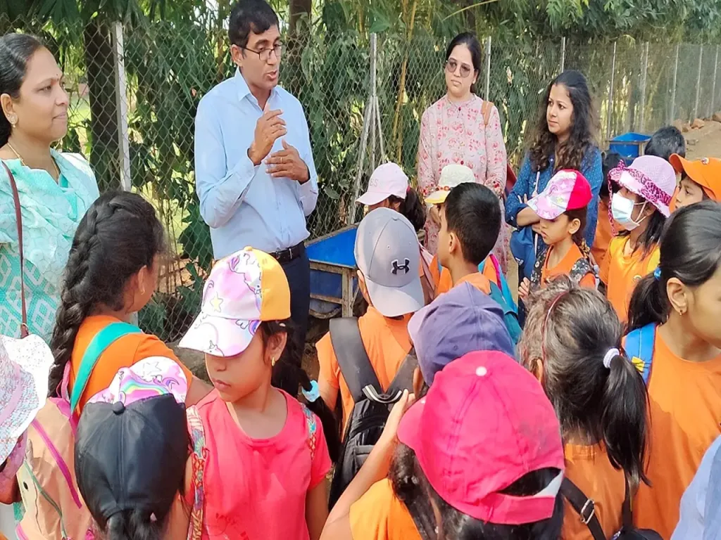 Sid’s Farm Hosts 70 Kids at Chevella Farm to Introduce Them to Modern Dairy Farming