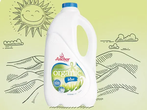 Record organic milk price