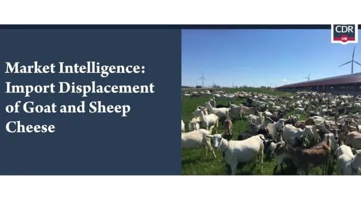 DBIA Market Report on U.S. Goat and Sheep Cheese Manufacturers