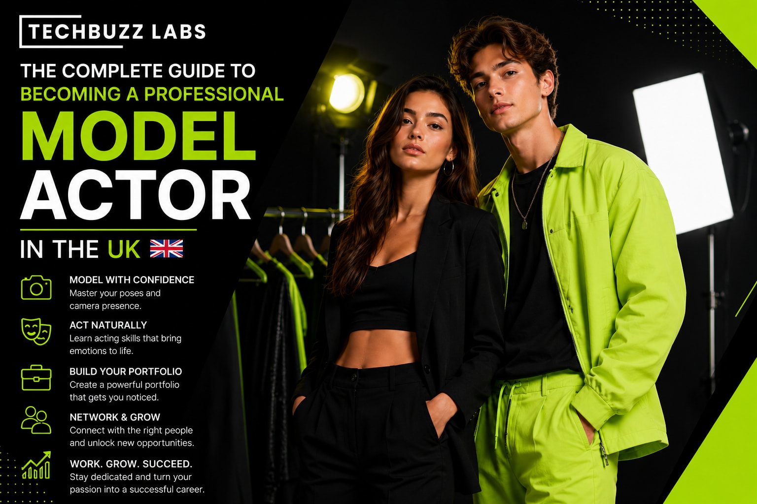 The Complete Guide to Becoming a Professional Model Actor in the UK