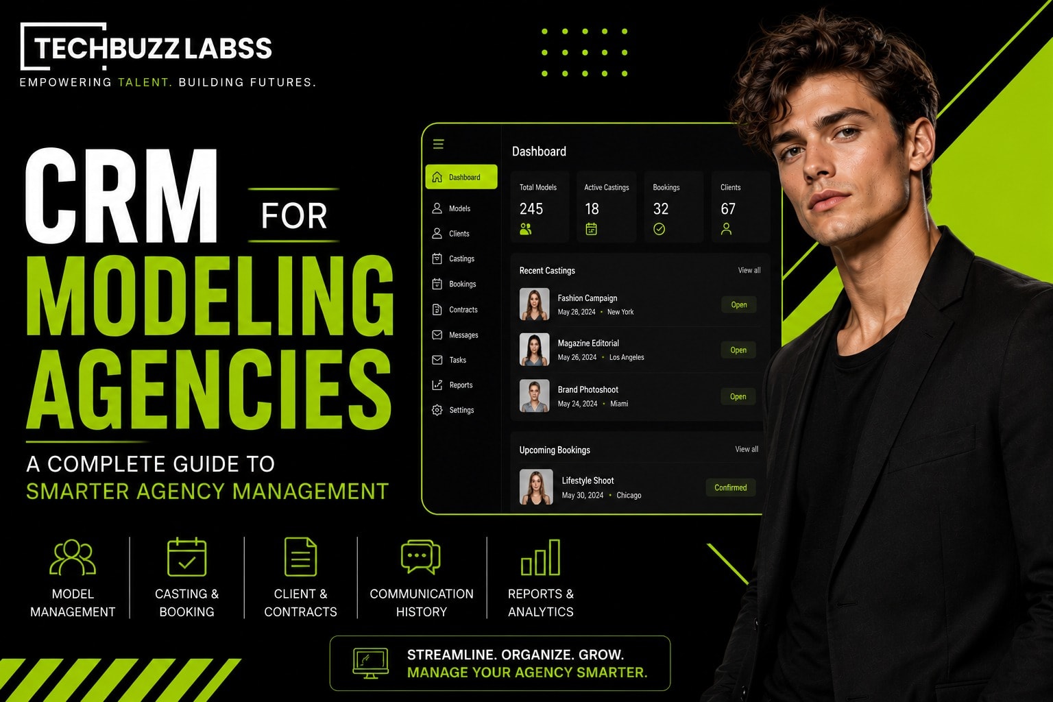 CRM for Modeling Agencies: A Complete Guide to Smarter Agency Management
