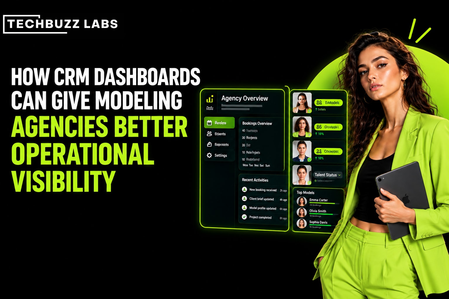 How CRM Dashboards Can Give Modeling Agencies Better Operational Visibility