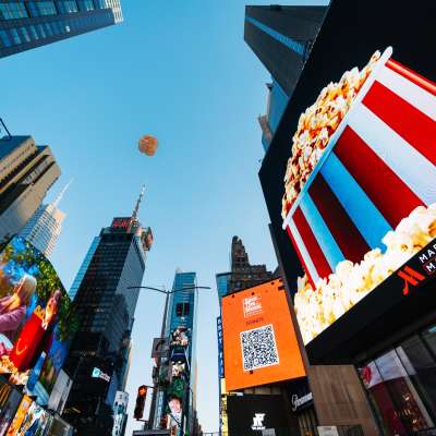 Levita fait voler des popcorns à New-York