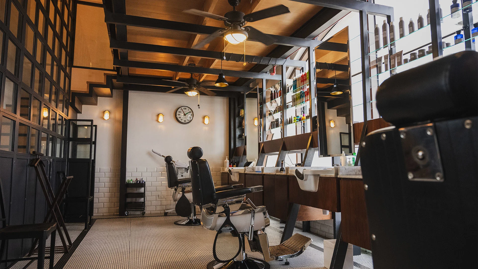 The Groom Room salon.