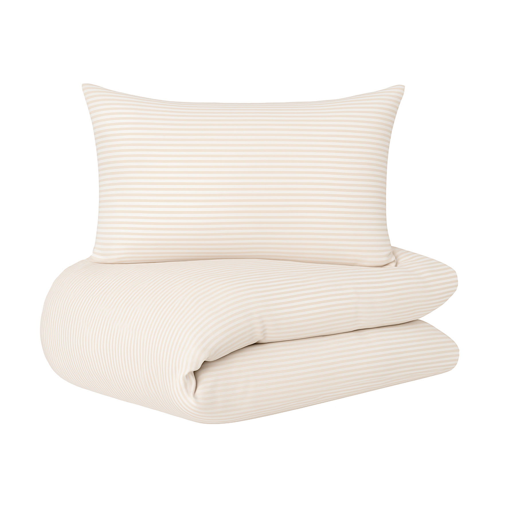 Borås Cille sengetøj i beige med blød og rolig stil.