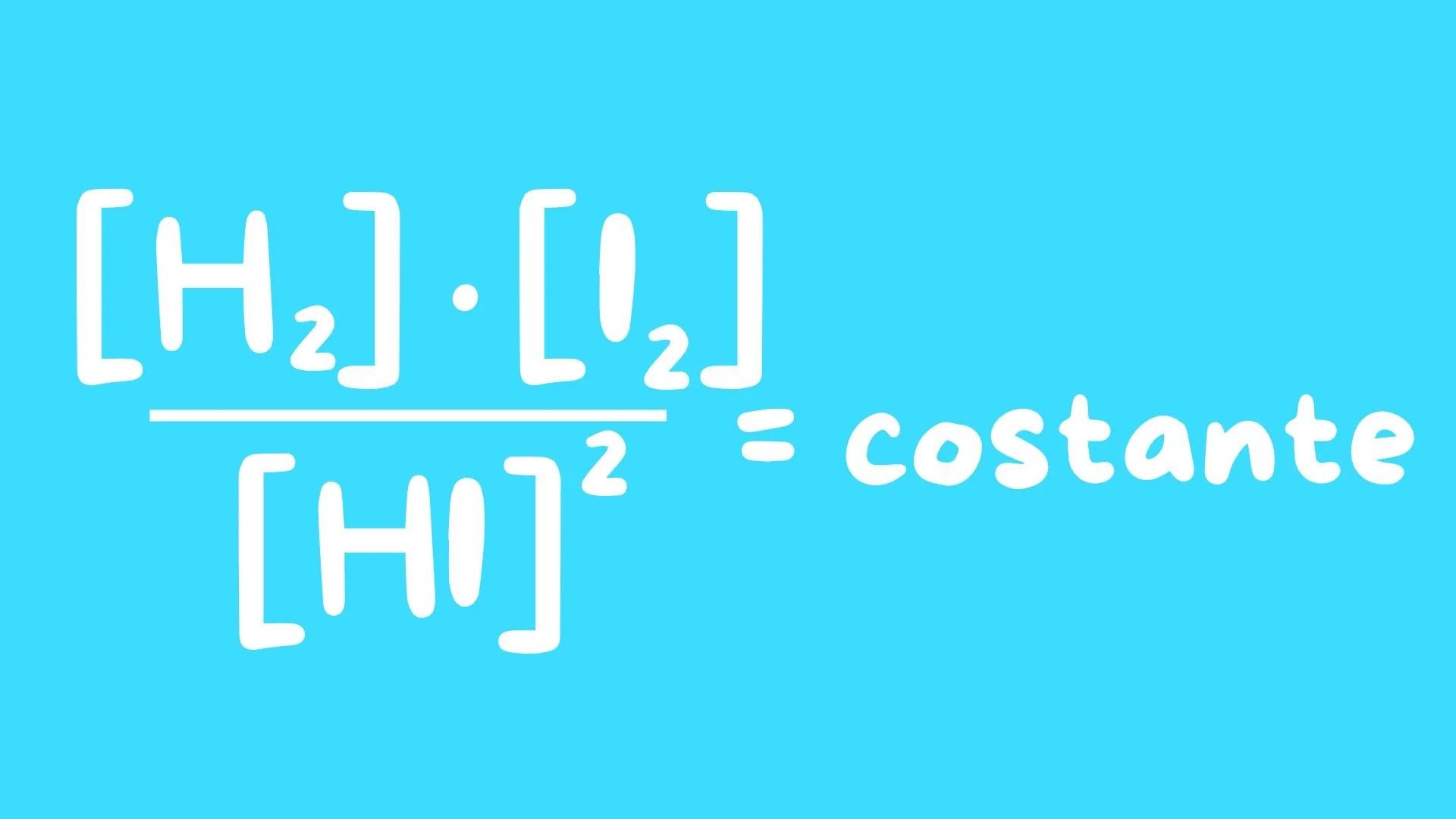 Costante di equilibrio della reazione di decomposizione dello ioduro di idrogeno