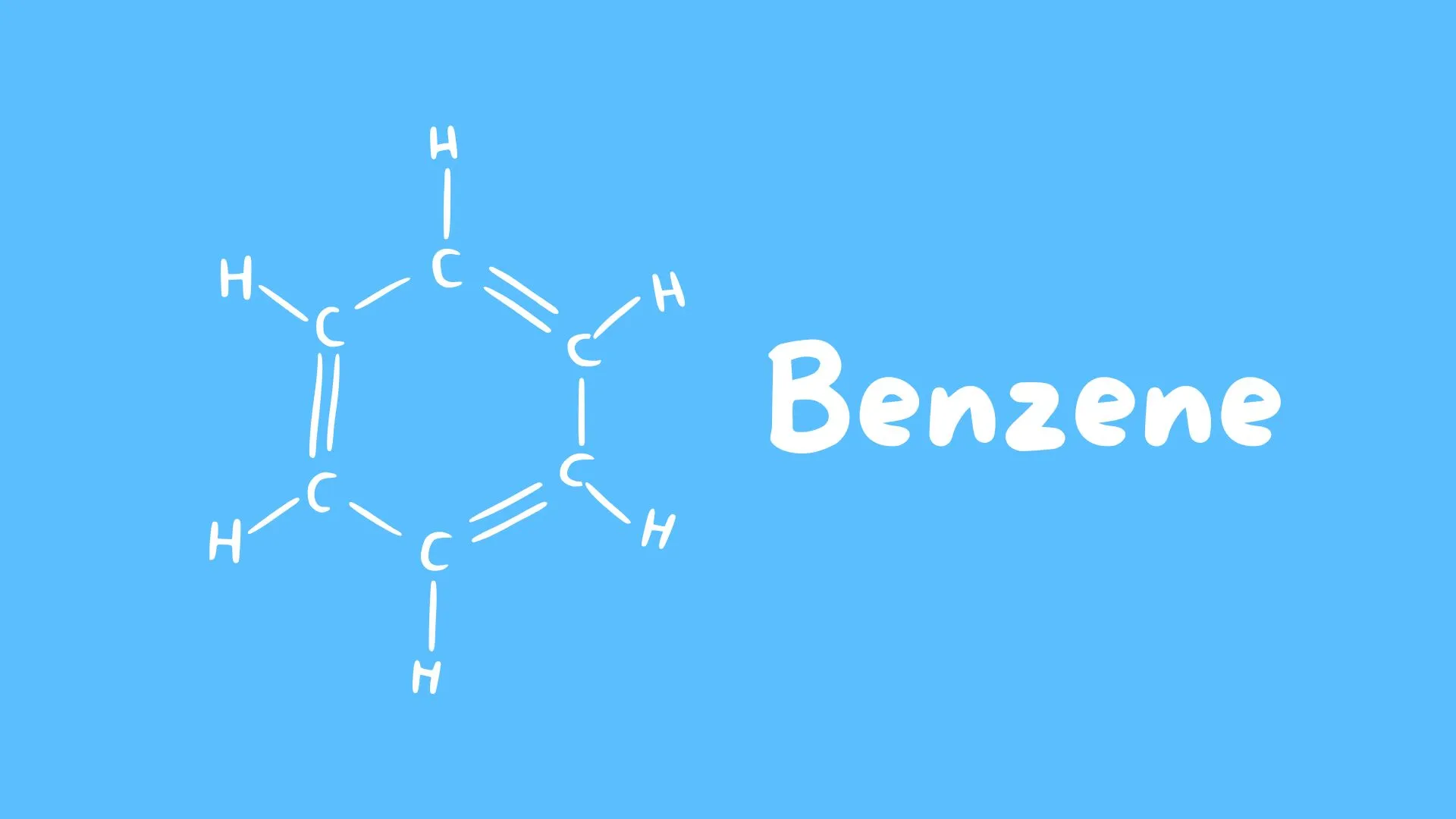 benzene struttura molecolare