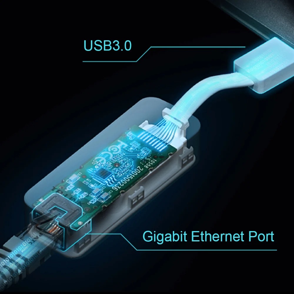 TP-Link UE300 USB 3.0 to Gigabit Ethernet Adapter